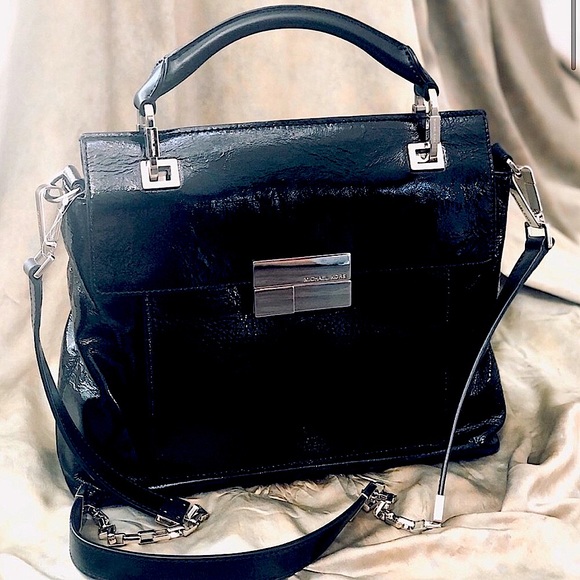 Michael Kors Quinn Crossbody Satchel Handbag Purse - Picture 2 of 16